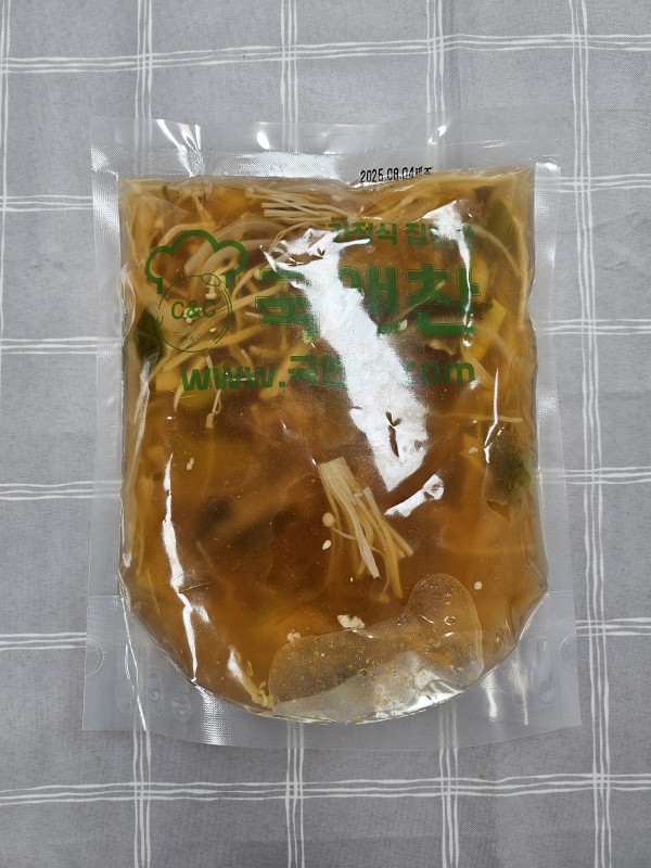 얼큰소고기버섯탕