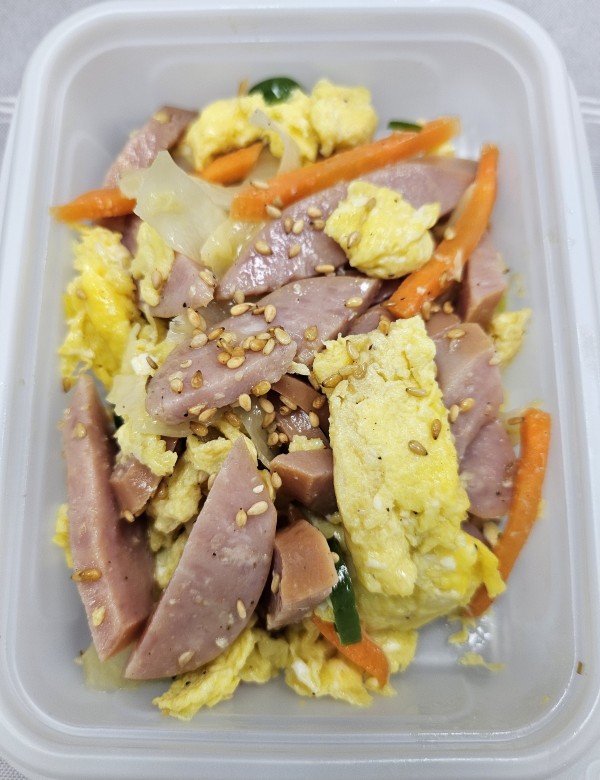 햄야채계란볶음