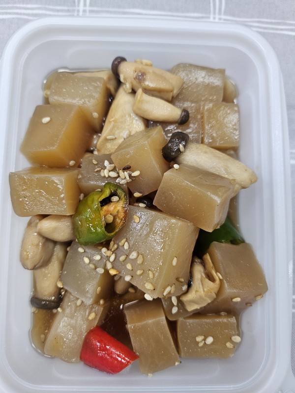 새송이버섯곤약장조림