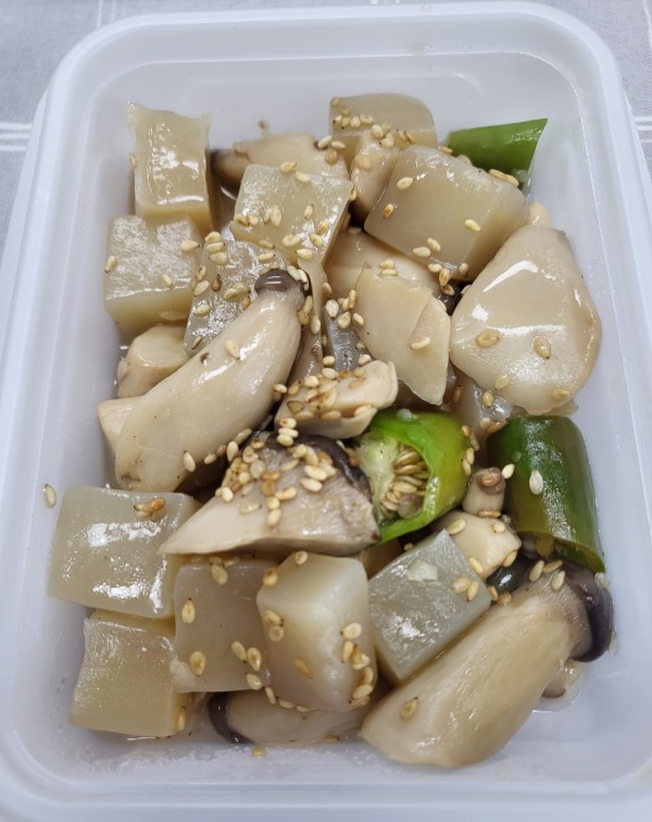 곤약버섯조림