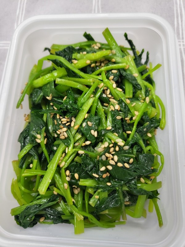 참나물무침