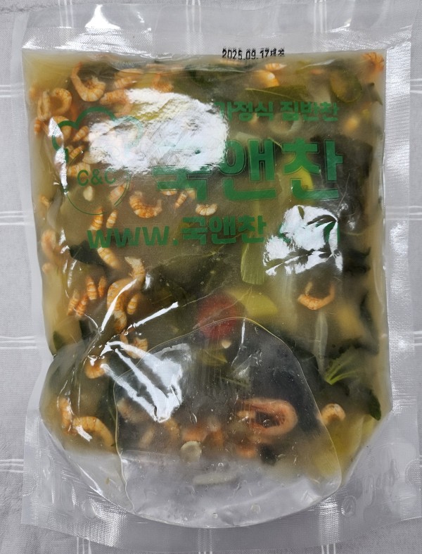 건새우팽이버섯국