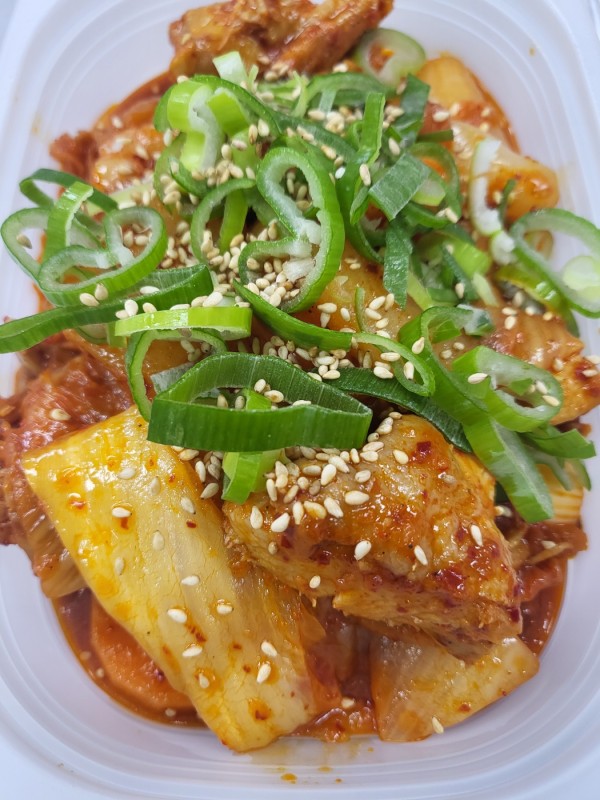 김치찜닭